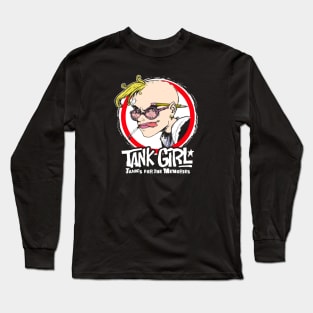 Tank Girl Circle (Black Print) Long Sleeve T-Shirt